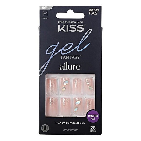 Kiss Gel Fantasy Allure Nails Medium length - Transformation - Picture 7 of 7
